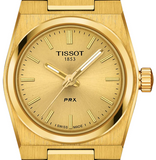 Tissot PRX 25mm Gold DIal Gold Steel Strap Watch for Women - T137.010.33.021.00 Authentic Buy Shop Now