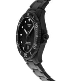 Tissot Seastar 1000 Quartz Black Dial Black Steel Strap Watch for Men - T120.410.33.051.00 Authentic Buy Shop Now