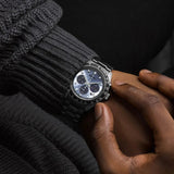 Seiko Prospex Speedtimer 41.4 Solar Chronograph Blue Dial Silver Steel Strap Watch for Men - SSC935 Buy Now By Seiko