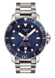 Tissot Seastar 1000 Powermatic 80 Blue Dial Silver Steel Strap Watch for Men - T120.407.11.041.03 Authentic Buy Shop Now