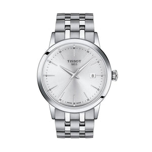 Tissot Classic Dream Silver Dial Silver Steel Strap Watch for Men - T129.410.11.031.00 Authentic Buy Shop Now