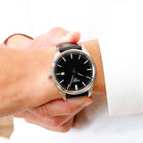 Tissot PR 100 Black Dial Black Leather Strap Watch for Men - T150.410.16.051.00 Authentic Buy Shop Now