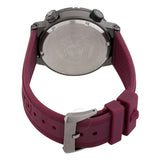 Versace Greca Logo Diver Quartz Black Dial Purple Rubber Strap Watch for Men - VE8G00224 Buy Now By Versace