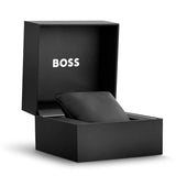 Hugo Boss Taper Chronograph White Dial Silver Steel Strap Watch for Men - 1514087 Authentic Buy Shop Now