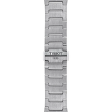Tissot PRX Quartz Red Dial Silver Steel Strap Watch for Men - T137.410.11.421.00 Authentic Buy Shop Now