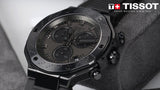 Tissot T-Race Chronograph Black Dial Black Rubber Strap Watch for Men - T141.417.37.061.00 Buy Now By Tissot