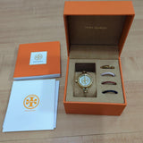 Tory Burch Riva Gold Dial Gold Steel Strap Watch for Women - TBW4029 Buy Now By Tory Burch