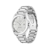 Hugo Boss Strike Silver Dial Silver Steel Strap Watch for Men - 1514176 Buy Now By Hugo Boss