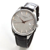 Tissot PR 100 Quartz Silver Dial Black Leather Strap Watch for Men - T150.410.16.031.00 Authentic Buy Shop Now