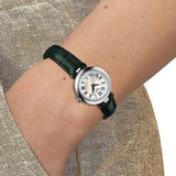 Tissot Bellissima Small Lady Mother of Pearl Dial Green Leather Strap Watch for Women - T126.010.16.113.02 Authentic Buy Shop Now
