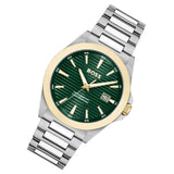 Hugo Boss Strike Green Dial Silver Steel Strap Watch for Men - 1514173 Buy Now By Hugo Boss