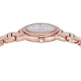 Emporio Armani Mia Mother of Pearl Dial Rose Gold Steel Strap Watch for Women - AR11671 Buy Now By Emporio Armani