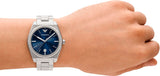 Emporio Armani Frederico Analog Blue Dial Silver Steel Strap Watch for Men - AR11620 Buy Now By Emporio Armani