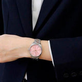 Tissot PR 100 Pink Dial Silver Steel Strap Watch for Women - T150.210.11.331.00 Authentic Buy Shop Now