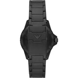 Emporio Armani World Explorer Black Dial Black Steel Strap Watch for Men - AR11398 Buy Now By Emporio Armani
