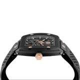 Philipp Plein The $Keleton Black Dial Black Silicone Strap Watch for Men - PWVBA0523 Authentic Buy Shop Now