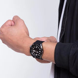 Seiko 5 Sports SKX Series Automatic Black Dial Black Silicone Strap Watch for Men - SRPD65K2 Authentic Buy Shop Now