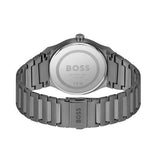Hugo Boss Candor Grey Dial Grey Steel Strap Watch for Men - 1514078 Buy Now By Hugo Boss
