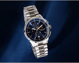 Maserati Sorpasso Chronograph Blue Dial Silver Steel Strap Watch for Men - R8873624004 Authentic Buy Shop Now