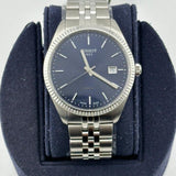 Tissot Ballade Quartz Blue Dial Silver Steel Strap Watch for Men - T156.410.11.041.00 Authentic Buy Shop Now