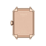 Tissot SRV White Mother of Pearl Dial Black Leather Strap Watch for Women - T160.110.36.113.00 Authentic Buy Shop Now