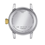 Tissot T Classic Dream Lady Silver Dial Two Tone Steel Strap Watch for Women - T129.210.22.031.00 Authentic Buy Shop Now