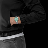 Tissot Ballade Quartz Green Dial Silver Steel Strap Watch for Women - T156.210.11.091.00 Authentic Buy Shop Now