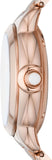 Emporio Armani Mia Meccanico Mother of Pearl Dial Rose Gold Steel Strap Watch for Women - AR60072 Buy Now By Emporio Armani