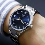 Tissot T-Sport Gent XL Blue Dial Silver Steel Strap Watch for Men - T116.410.11.047.00 Authentic Buy Shop Now