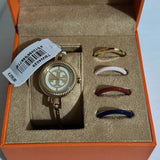 Tory Burch Riva Gold Dial Gold Steel Strap Watch for Women - TBW4029 Buy Now By Tory Burch