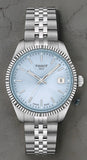 Tissot Ballade Quartz Blue Dial Silver Steel Strap Watch for Women - T156.210.11.351.00 Authentic Buy Shop Now