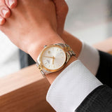 Tissot Ballade Quartz Silver Dial Two Tone Steel Strap Watch for Men - T156.410.22.031.00 Authentic Buy Shop Now