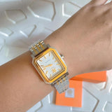 Tory Burch Robinson White Dial Two Tone Steel Strap Watch for Women - TBW1501 Buy Now By Tory Burch