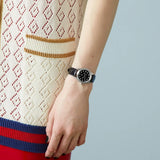 Gucci G Timeless Black Dial Black Leather Strap Watch for Women - YA1265055 Authentic Buy Shop Now