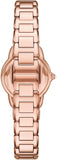 Emporio Armani Mia Mother of Pearl Dial Rose Gold Steel Strap Watch for Women - AR11671 Buy Now By Emporio Armani