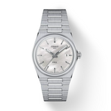 Tissot PRX Quartz Mother of Pearl Dial Silver Steel Strap Watch for Women- T137.210.11.111.00 Authentic Buy Shop Now