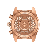 Tissot PRS 516 Chronograph Black Dial Rose Gold Steel Strap Watch for Men - T149.417.33.051.00 Authentic Buy Shop Now