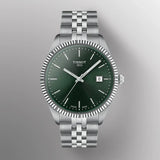 Tissot Ballade Quartz Green Dial Silver Steel Strap Watch for Men - T156.410.11.091.00 Authentic Buy Shop Now