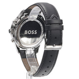 Hugo Boss Avery Chronograph Blue Dial Black Leather Strap Watch for Men - 1514156 Authentic Buy Shop Now