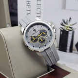 Maserati Successo Chronograph Grey Dial Grey Rubber Strap Watch for Men - R8871621043 Authentic Buy Shop Now