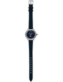 Emporio Armani Mia Moonphase Blue Dial Blue Leather Strap Watch for Women - AR11629 Buy Now By Emporio Armani
