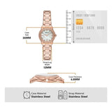 Emporio Armani Mia Mother of Pearl Dial Rose Gold Steel Strap Watch for Women - AR11671 Buy Now By Emporio Armani