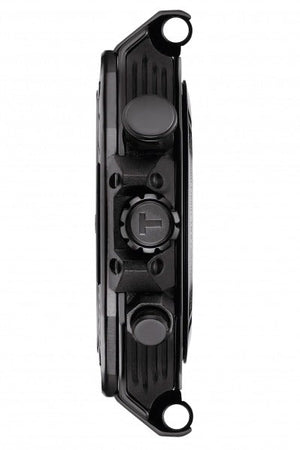 Tissot T Race Chronograph Black Dial Orange Rubber Strap Watch for Men - T141.417.37.051.02 Buy Now By Tissot