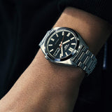 Seiko 5 Sports SNXS Series Automatic Black Dial Silver Steel Strap Watch for Men - SRPK89K1 Buy Now By Seiko