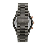 Maserati Tradizione Chronograph Black Dial Black Steel Strap Watch for Men - R8873646001 Authentic Buy Shop Now