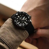 Seiko 5 Sports SKX Series Automatic Black Dial Black Silicone Strap Watch for Men - SRPD65K2 Authentic Buy Shop Now