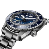 Seiko Prospex 1968 Heritage Divers GMT The Great Wave Limited Edition Blue Dial Silver Steel Strap Watch for Men - SPB509J1 Authentic Buy Shop Now