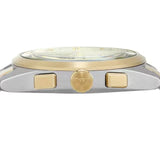 Emporio Armani Elegant Chronograph Cream Dial Two Tone Steel Strap Watch for Men - AR11605 Buy Now By Emporio Armani