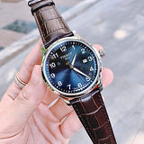 Tissot T-Sport Gent XL Blue Dial Brown Leather Strap Watch for Men - T116.410.16.047.00 Authentic Buy Shop Now