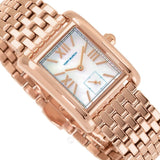 Tory Burch Eleanor Mother of Pearl White Dial Rose Gold Steel Strap Watch for Women - TBW1079 Buy Now By Tory Burch